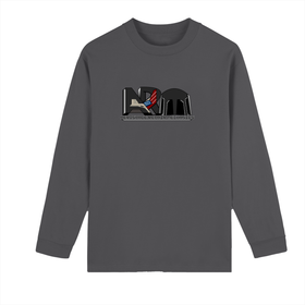 Crew Neck Drop Shoulder Long Sleeve Shirt